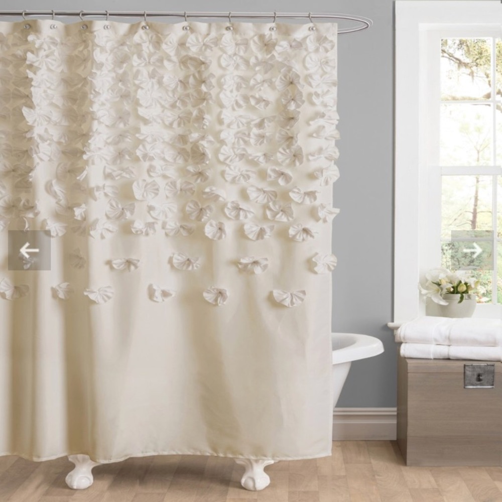Lush Decor Lucia Shower Curtain